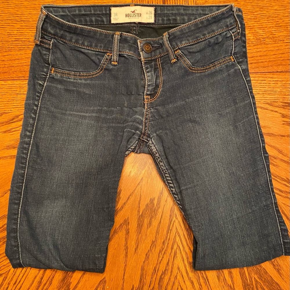 Hollister Denim Skinny Jeans 3R Junior’s Pants W 26 L 29 Retail 65.00